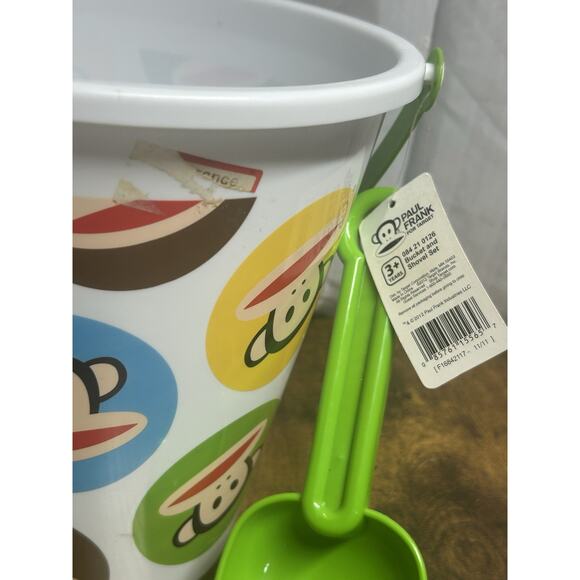 Paul Frank Julius Monkey Beach Bucket Shovel Set 2012 NWT Y2K Retro Toy - Picture 2 of 8